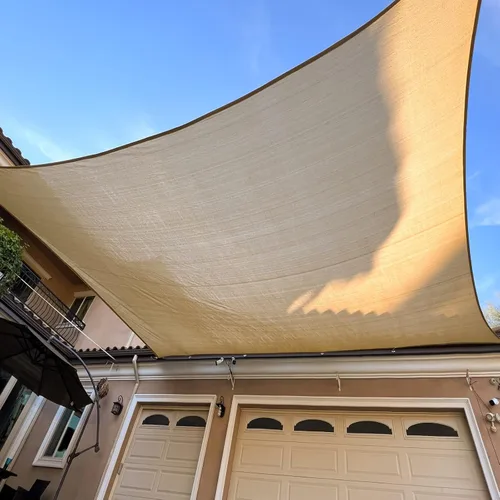 Miniatura 7 de Coconut - Toldo para patio, cubierta de tela para exteriores, toldo de tela para pérgola, patio trasero, jardín, garaje abierto Arena