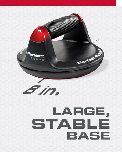 Miniatura 7 de Perfect Pushup Elite - Diseño de mango giratorio con rodamientos de bolas de acero para una rotación suave y sin esfuerzo del mango - Agarres