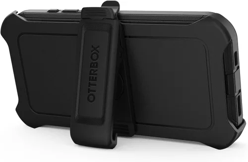 Miniatura 5 de OtterBox Funda para iPhone 15 Pro (solamente) Defender Series, color negro, sin pantalla, resistente y duradera, con protección de puerto, incluye