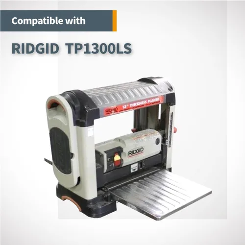 Miniatura 6 de POWERTEC Cuchillas cepilladoras de 13 pulgadas para cepilladora RIDGID R4330, TP1300LS, repuesto para cuchillos cepilladores AC20502, juego de 6