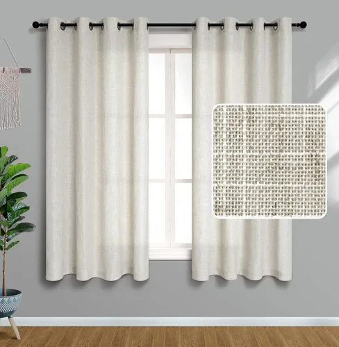 Miniatura 33 de Pitalk Cortinas de dormitorio azul oscuro de 72 pulgadas de largo con ojales, decoración náutica costera masculina, decoración náutica, Azul marino