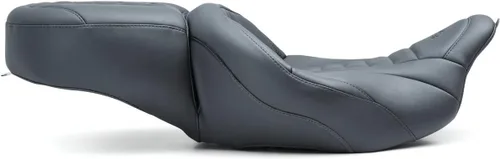 Miniatura 2 de Asientos para motocicleta Mustang 79006 Super Touring Deluxe de una pieza para Harley-Davidson Electra Glide Standard, Road Glide, Road King