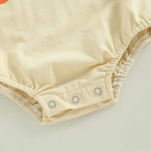 Miniatura 6 de Wytyjxccyy Traje de Halloween para bebé recién nacido, con cuello redondo, overisized, mameluco para otoño e invierno