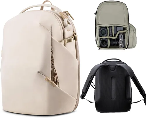 PGYTECH OneGo Lite - Mochila para cámara de 16L resistente al agua, DSLR/sin espejo, para Sony/Canon/Fujifilm, mochila para dron, soporte en