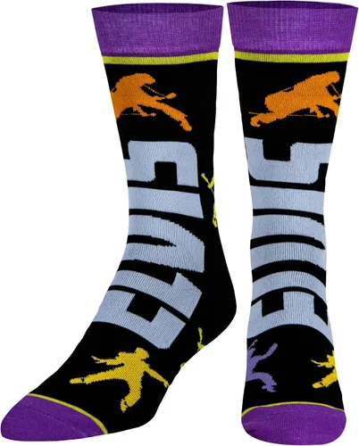 Miniatura 4 de Odd Sox, Elvis Presley, The King of Rock N Roll - Calcetines para hombre, divertidos regalos de coleccionista, Negro