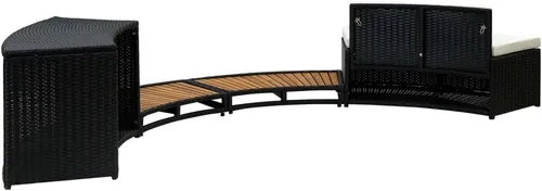 Miniatura 4 de vidaXL Sólida madera de acacia spa envolvente de madera de recinto de entrada paso de bañera de hidromasaje accesorio jardín patio al aire libre