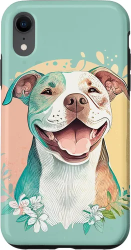 Miniatura 25 de Pit Bull - Carcasa para iPhone 17, diseño artístico de Pitbull para mujer