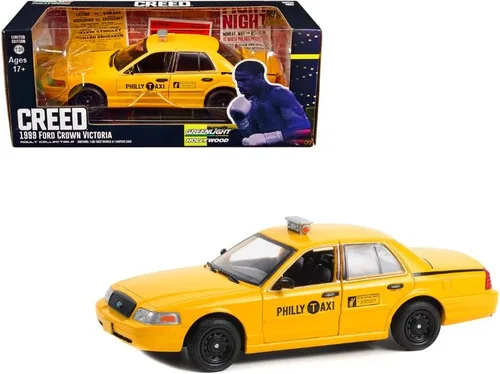 Miniatura 2 de Greenlight 84173 Creed - 1999 Crown Victoria - Philly Taxi Escala 1:24 Diecast