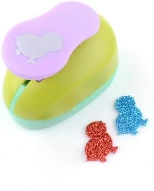 Miniatura 7 de Fascola Perforadora de papel de 5/8 pulgadas, para álbumes de recortes, grabado, corte de niños, perforadora hecha a mano (mariposa 1)