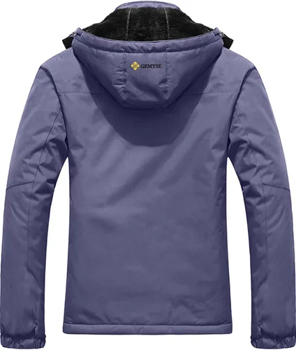 Miniatura 2 de GEMYSE Women's Mountain Waterproof Ski Snow Jacket Winter Windproof Rain Jacket