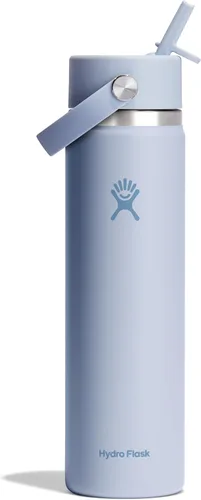 Miniatura 58 de Hydro Flask Botella de agua – Acero inoxidable aislado – Tapa flexible con popote de boca ancha, antiderrames, a prueba de fugas y recargable en 32