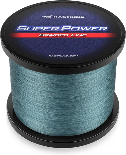 KastKing Hilo de pescar trenzado superpotente –Sedales trenzados resistentes a la abrasión –Superlínea increíble – Cero estiramiento – Pequeño