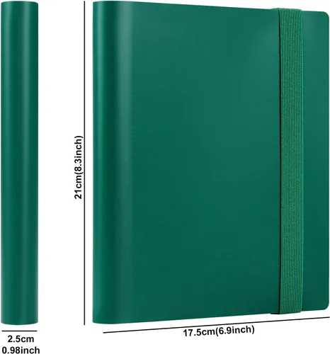 Miniatura 3 de GEAoffice Carpeta de Tarjetas de 4 Bolsillos Álbum Carpeta para Colección de Cartas Coleccionables – Carpeta de 160 Bolsillos de Carga Lateral