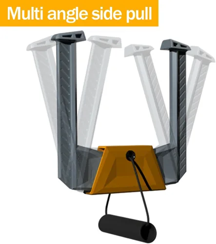 Miniatura 6 de Portable Pull Up Bar - Adjustable Doorway Home Gym with 330lbs Capacity - No Screw Installation for Workout Anywhere - Lightweight Travel Fitness