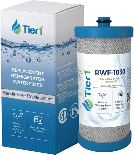 Tier1 Filtro de agua para refrigerador RWF1030 WF1CB | Reemplazo para Kenmore 469906, RG100, WF284, NGRG2000, PS503627, 469910, 9910 | El filtro de