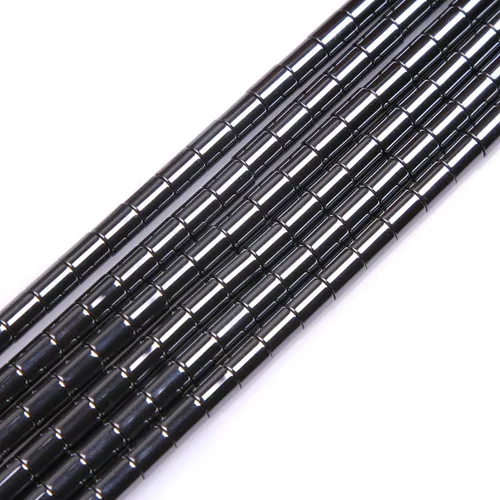 Miniatura 11 de HAAMIIQII 35 piezas de cuentas de gema suelta de hematita negra natural de 12 mm en forma circular, cuentas de piedra espaciadora para hacer