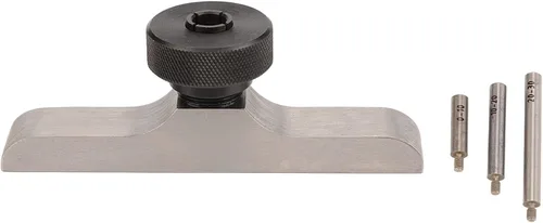 Miniatura 4 de ViaGasaFamido Soporte de calibre de profundidad 0.315 in Agujero de sujeción de acero inoxidable Indicador de esfera de profundidad Base Soporte