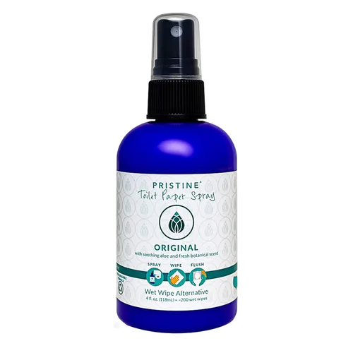 Miniatura 5 de Pristine Spray de papel higiénico Como se ve en Shark Tank, paquete múltiple de 4 onzas, original, menta refrescante, rústico, ámbar de coco
