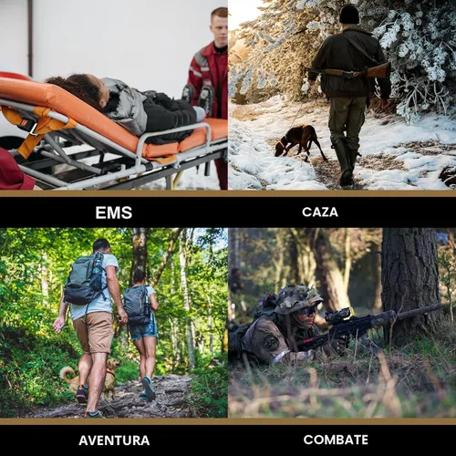 Miniatura 4 de RHINO RESCUE IFAK Kit de repuesto de 17 piezas con torniquete CAT Gen-7, kit táctico de primeros auxilios de emergencia, suministros médicos, kit