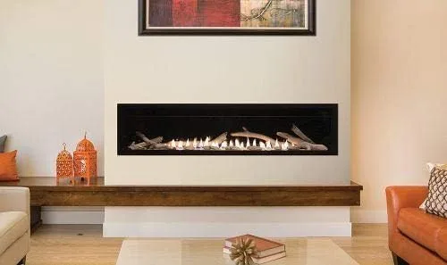 Miniatura 2 de Empire Boulevard - Chimenea lineal contemporánea sin ventilación de 60 pulgadas - NG