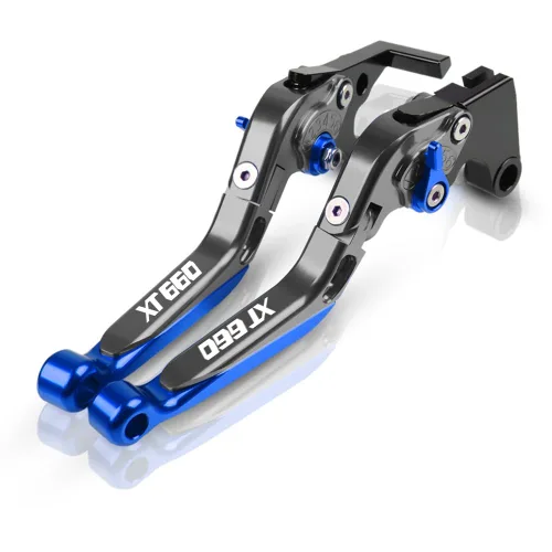 Miniatura 15 de NIKKHO Palanca de embrague de freno para YA & MAHA XT660 XT660R XT660X Tenere XT 660 2004-2011 Palancas de embrague de freno manija de embrague