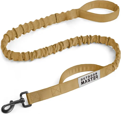Miniatura 24 de Correa de cuerda elástica para perros Outdoormaster; para mayor seguridad y comodidad de su perro., M