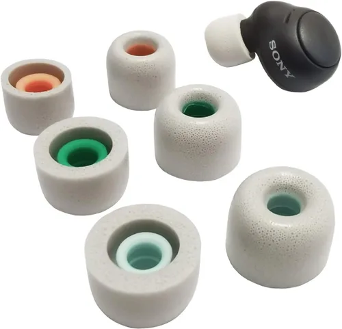 Miniatura 6 de Luckvan Auriculares de espuma viscoelástica para Sony WF-C500/LinkBuds S Auriculares Consejos Sony WF-1000XM4/1000XM3 WF-1000XM5 WF-XB700 WI-1000X