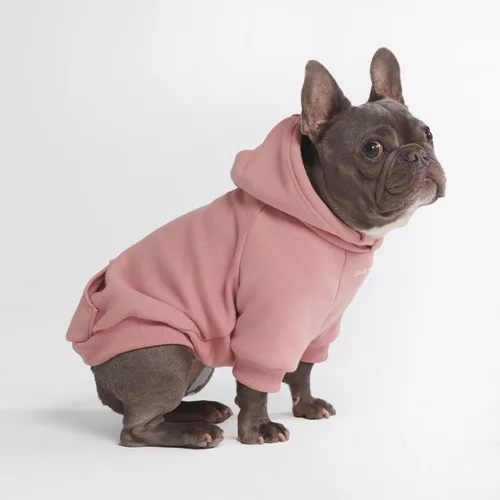 Miniatura 128 de Spark Paws Sudadera con capucha para perro, suéter de primera calidad para perros pequeños, medianos y grandes Trajes cálidos para bulldogs