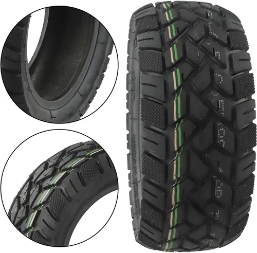 Miniatura 5 de 11 Inch Tubeless Tyre, 100/55-6.5 Off-Road Tire, Rubber for Stable Traction, Compatible with KAAB0 Electric Scooter and Similar Models