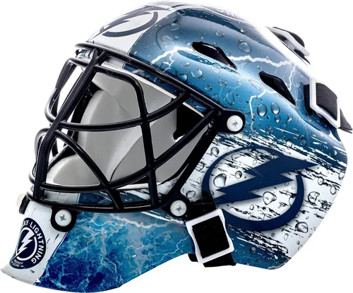 Miniatura 10 de Franklin Sports mini máscara para portero con logo de la NHL