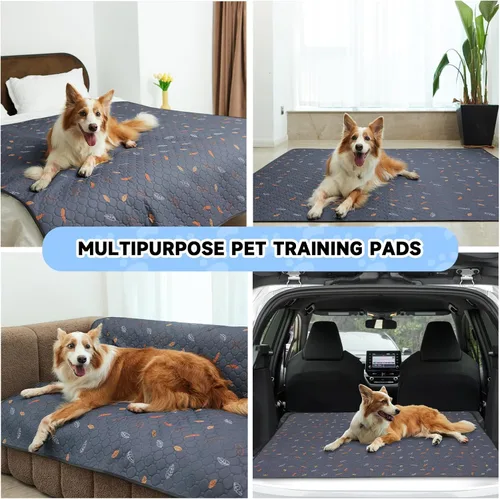 Miniatura 5 de Sunheir - Almohadillas lavables reutilizables orina de cobayas, forros impermeables absorbentes para jaulas cobayas conejos conejillos de indias