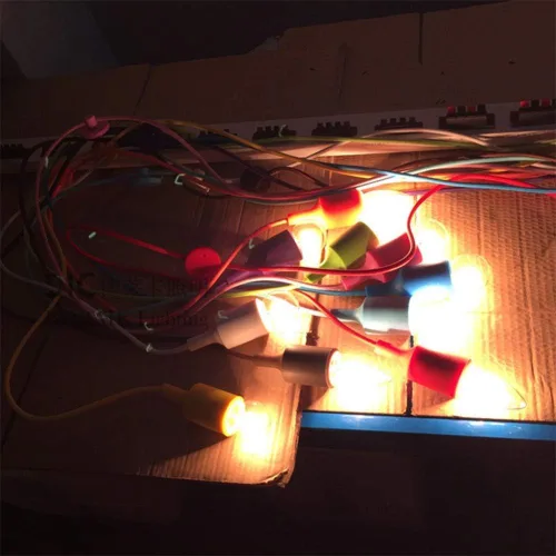 Miniatura 2 de Luces colgantes de 10 vías para bricolaje, lámpara colgante de techo ajustable de altura Candelabro de araña de 10 brazos Lámpara colgante