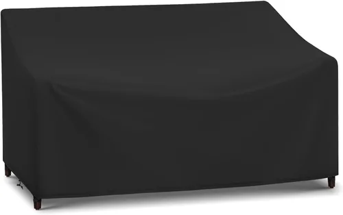 Miniatura 11 de Arcedo Fundas impermeables de 2 plazas para muebles de patio, resistente a la intemperie, funda de sofá para silla de exterior, 54 pulgadas de ancho