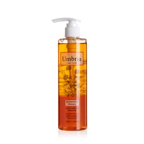 Umbria SENSITIVO Champú 11.2 fl oz 11.64fl oz Para Cuidado Del Cuero Cabelludo Sensible Y Hidratante Cuero Cabelludo Seco