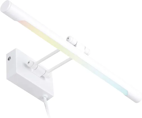 Miniatura 8 de LEONLITE 3CCT - Luz LED regulable, 2700 K/3000 K/4000 K seleccionable, marco de fotos giratorio CRI90 de metal completo para arte de pared, pintura
