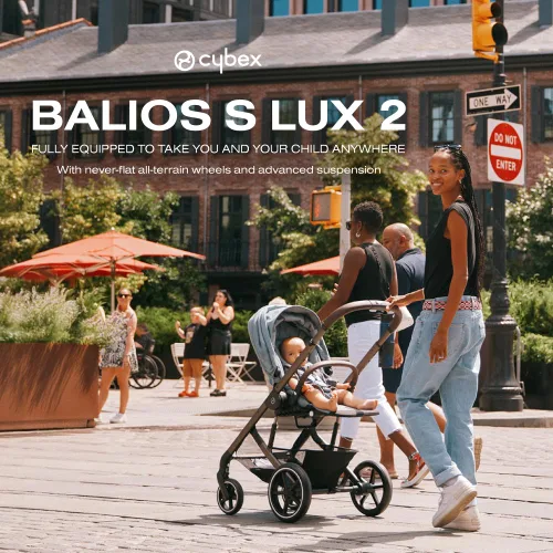 Miniatura 2 de Cybex Balios S Lux Silla de paseo para niños pequeños y bebés con asiento reversible, arnés de un solo tirón único y múltiples reclinados - Sistema