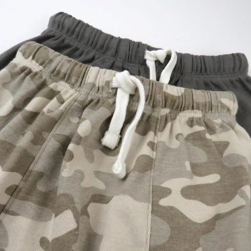 Miniatura 3 de HonestBaby Multipack Honest - Pantalones deportivos de meter 100% algodón orgánico para bebés y niños pequeños, niños, niñas, unisex