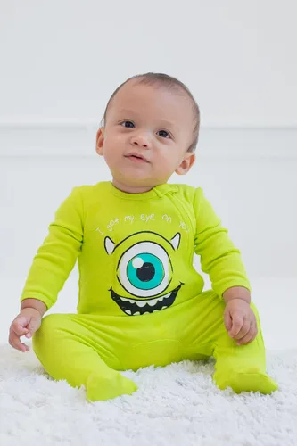 Miniatura 44 de Disney Winnie the Pooh Lion King Monsters Inc. Pixar Toy Story Baby Paquete de 2 overoles Sleep N' Play para recién nacidos hasta niños pequeños