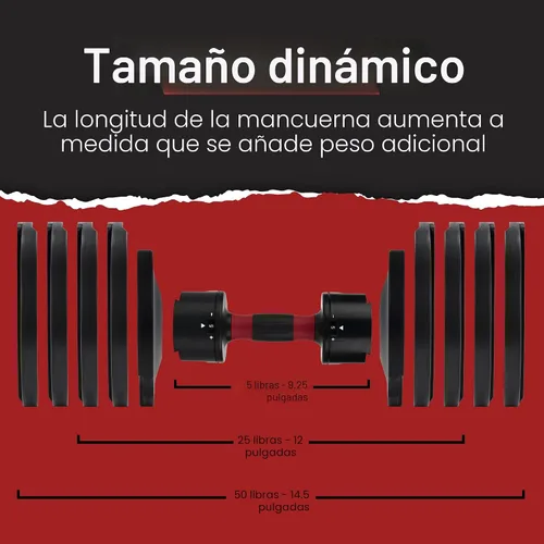 Miniatura 2 de Core Fitness® Adjustable Dumbbell Weight Set by Affordable Dumbbells