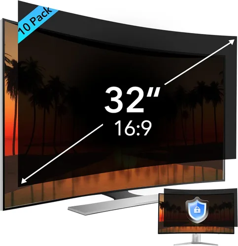 Miniatura 11 de Paquete de 2 pantallas de privacidad de computadora de 34 pulgadas para monitor de pantalla ancha de relación de aspecto 21:9, protección ocular