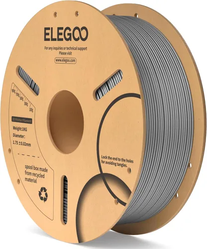Miniatura 65 de ELEGOO Filamento PLA 1.75mm Azul Oscuro & Rojo 2KG, Filamento para Impresora 3D con Precisión Dimensional +/- 0.02mm, Paquete de 2 Carretes de 1kg