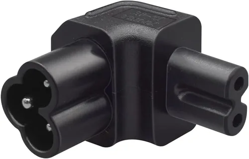 Miniatura 11 de Adaptador C6 a C13 Compatible con laptops, impresoras, monitores Convertidor de corriente CA de 10 A 250 V