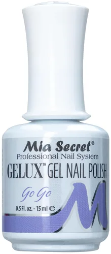Mia Secret Gelux Esmalte de uñas de gel Soak-off color Gogo - Esmalte de gel curado con lámpara de uñas - Esmaltes para uñas en gel de larga