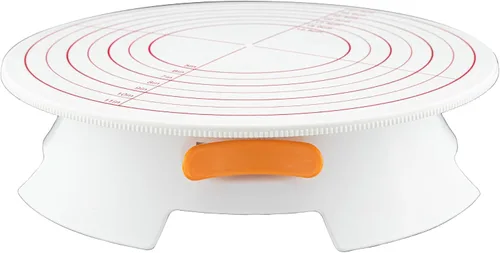 Miniatura 2 de Restaurantware Pastry Tek - Tocadiscos para tartas de 12 pulgadas, 1 soporte giratorio resistente para tartas, base antideslizante con interruptor