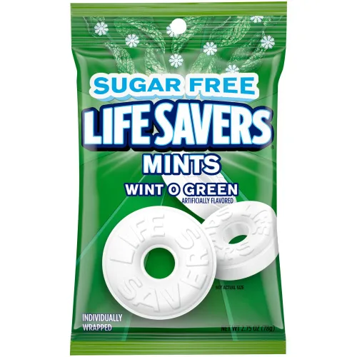 Miniatura 6 de LIFE SAVERS Breath Mints - Bolsa de caramelos duros sin azúcar, Pep O Mint para bolsas de golosinas, viajes por carretera, escuela, trabajo, 2.75