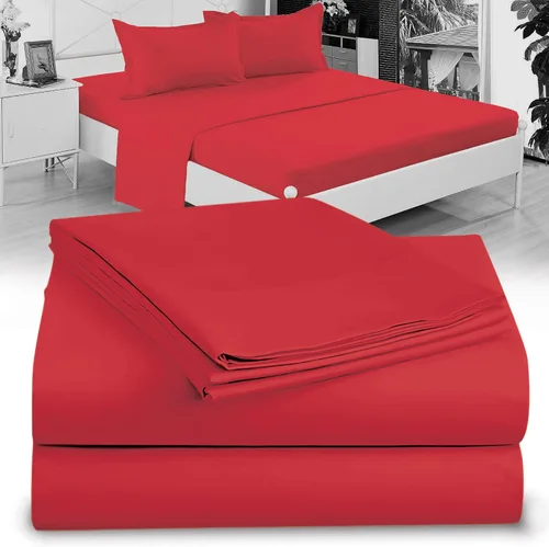 Miniatura 65 de Juego de Sábanas Twin - Sábanas de Cama Twin de Microfibra Ultra-Suave 1800 - Doble Cepillado - Bolsillos Profundos - Ajuste Fácil - Sin Arrugas