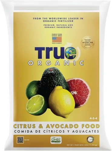 Miniatura 13 de True Organic Alimentos para Cítricos y Aguacate – Fertilizante Orgánico para Follaje Abundante y Fruto Abundante – Bolsa de 4 libras Cubre 70 Pies