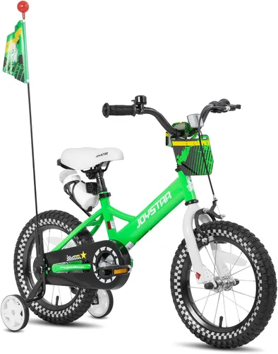 Miniatura 17 de Joystar - Little Daisy - Bicicleta infantil, unisex, para niños de 2 a 7 años, de 12, 14 y 16 pulgadas, con asiento para muñeca, serpentinas
