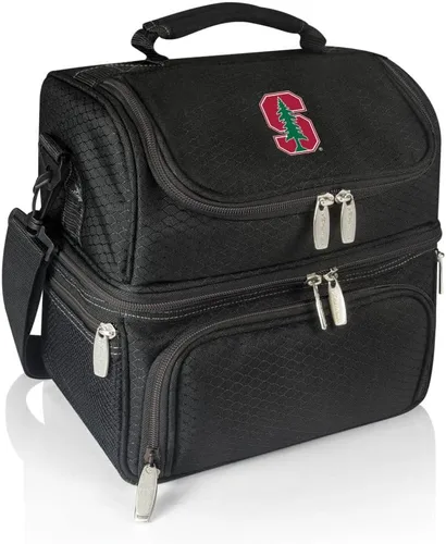 Miniatura 52 de PICNIC TIME NCAA Nebraska Cornhuskers Pranzo - Lonchera aislada con juego de pícnic, bolsa enfriadora para el almuerzo Negro