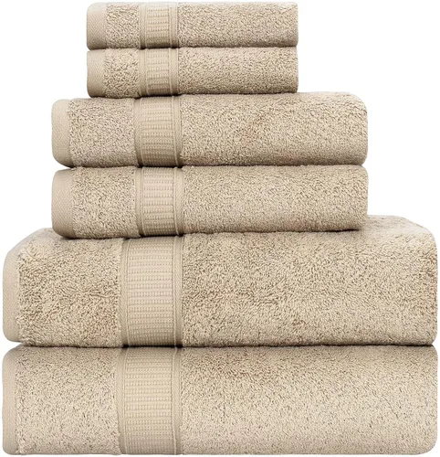 Miniatura 106 de LA HAMMAM - Paquete de 6 toallas de mano de 16 x 28 pulgadas de algodón turco para baño, cara, hotel, gimnasio y spa Extra suave al tacto, secado